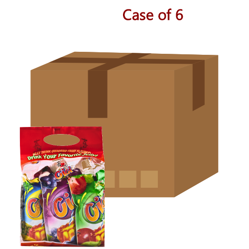 Cici Assorted Flavour Jelly Drink (Multi Pack)-喜之郎綜合水果味果凍爽-6_150g-DRICC101-6