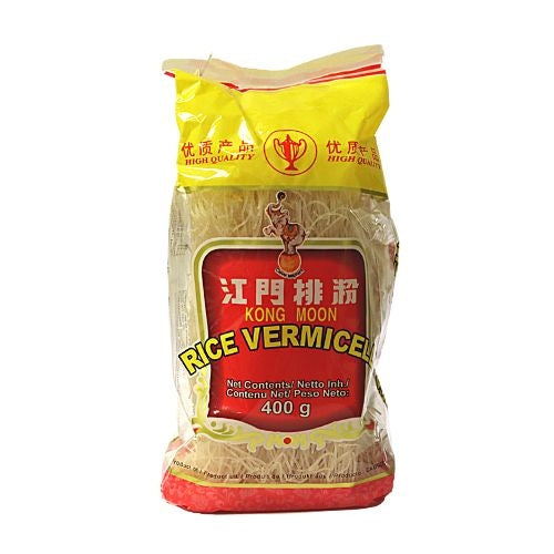 Load image into Gallery viewer, Clever Elephant Kong Moon Rice Stick-象王牌江門排粉-400g-NOO314
