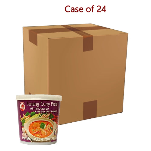 Cock Brand Panang Curry Paste-雄雞泰帕能咖喱醬-400g-CUR256-24