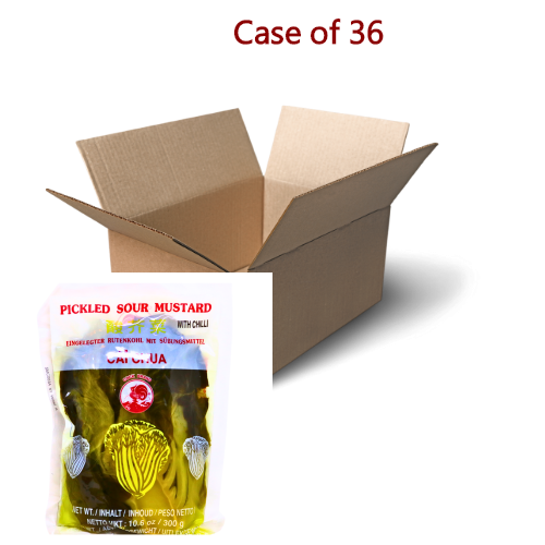 Load image into Gallery viewer, Cock Brand Sour Mustard with Chilli-辣酸芥菜-300g-PRE302-36

