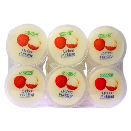 Load image into Gallery viewer, Cocon Jelly Pudding - Lychee-荔枝布丁-6_80g-DES207
