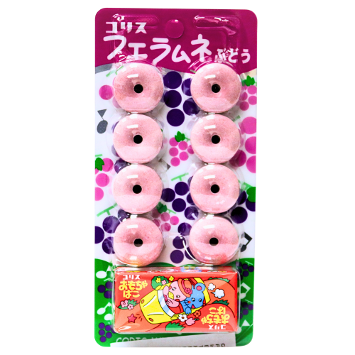 Coris Fue Ramune Whistle Candy (Grape)-Coris 汽水口哨汽水糖 (葡萄味)-31g-CANCO202