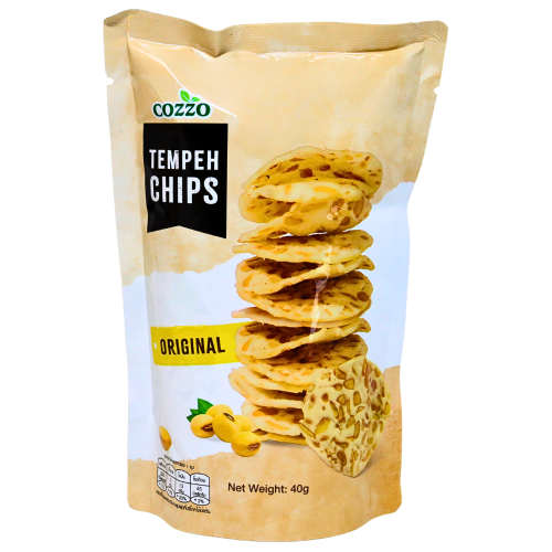 Cozzo Tempeh Chips - Original-天貝脆片-原味-40g-SNACCZ101