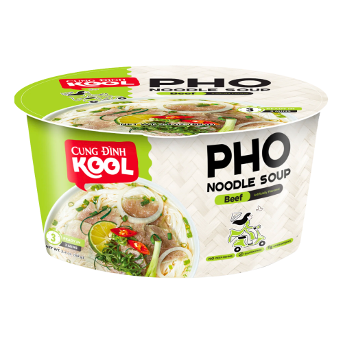 Cung Dinh Pho Bowl - Beef-越南牛肉味碗裝湯河-68g-INCD201