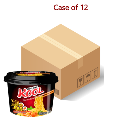 Load image into Gallery viewer, Cung Dinh Stir Fried Bowl Noodle - Salted Egg-越南鹹蛋黃味碗裝炒麵-90g-INCD203-12
