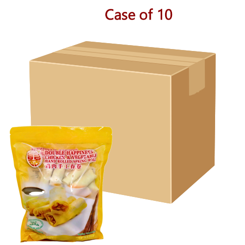Load image into Gallery viewer, DH Chicken &amp; Vegetable Spring Rolls (Halal)-雙喜牌(清真)雞肉手工春卷-30_20g-SROLL215-10
