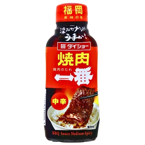 Daisho BBQ Sauce - Medium Spicy-長浜屋台燒肉一番燒肉醬（中辣）-235g-SAUDS204