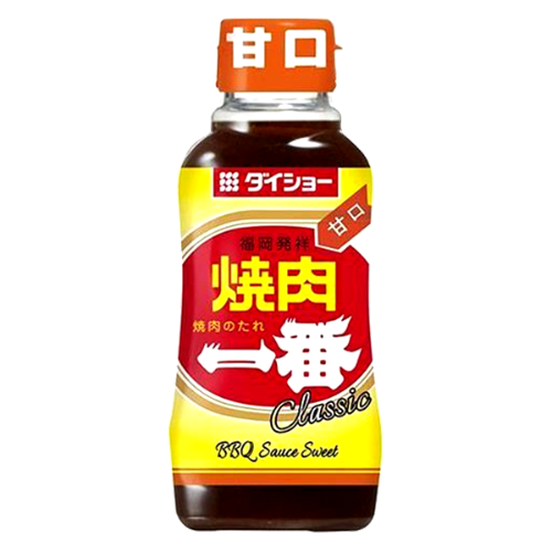 Daisho BBQ Sauce - Sweet-長浜屋台燒肉一番燒肉醬（甘口）-240g-SAUDS203