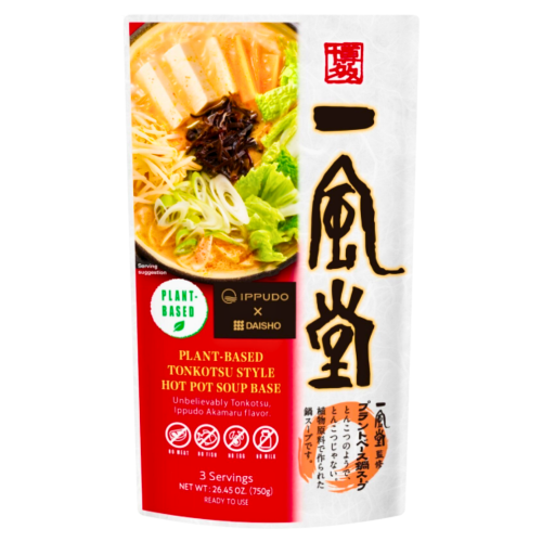 Daisho Ippudo Tonkotsu Nabe Hot Pot Soup Base (Plant-Based)-博多一風堂植物火鍋湯底-豚骨風味-750g-STK320