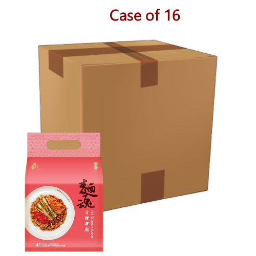 Load image into Gallery viewer, Dajia Soul Stirred Noodle - Hot &amp; Spicy Sauce-大甲佳旭麵魂-香辣拌麵(全素)-4_120g-INDJ102-16
