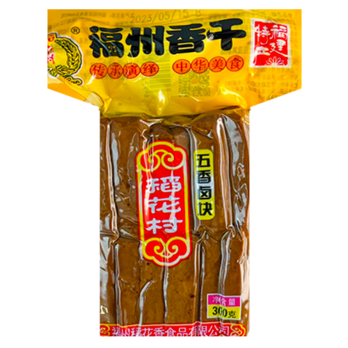 Dao Hun Cun Spicy Beancurd-稻花村五香鹵塊-300g-SNACDHC101
