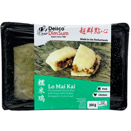 Delico Lo Mai Kai (M)-超群糯米雞-2_160g-DIMDE302