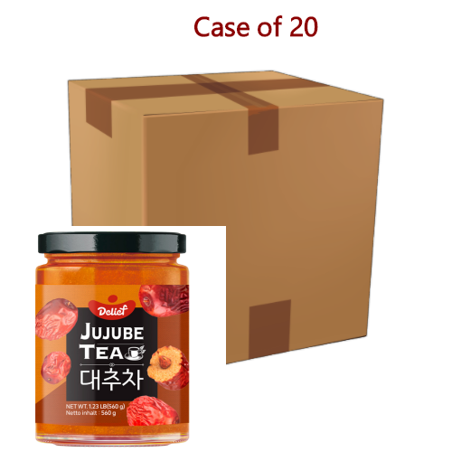 Delief Jujube Tea - 560g-韓式紅棗茶-560g-IDRI129-20