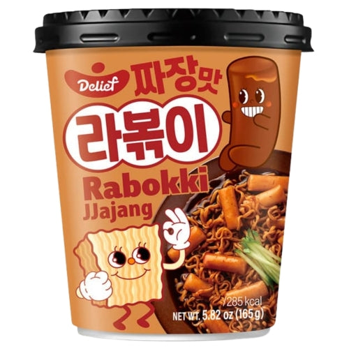 Delief Rabokki Jjajang-韓式炸醬年糕拉麵-165g-RCAKE487