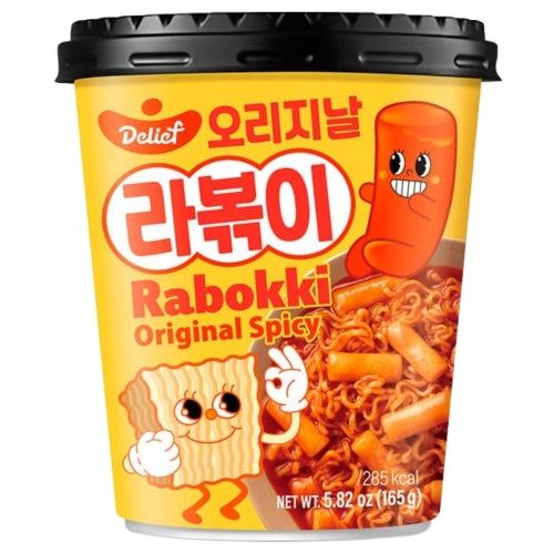 Delief Rabokki Original Sweet & Spicy-韓式甜辣味年糕拉麵-165g-RCAKE486
