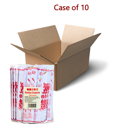Load image into Gallery viewer, Disposable Bamboo Chopsticks 23cm-9" 衛生一次性竹筷子-100prs-KITCUT201-10
