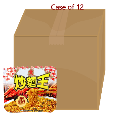 Load image into Gallery viewer, Doll Fried Noodle - Kabayaki Eel-公仔麵炒麵王-蒲燒鰻魚-113g-INDO404-12
