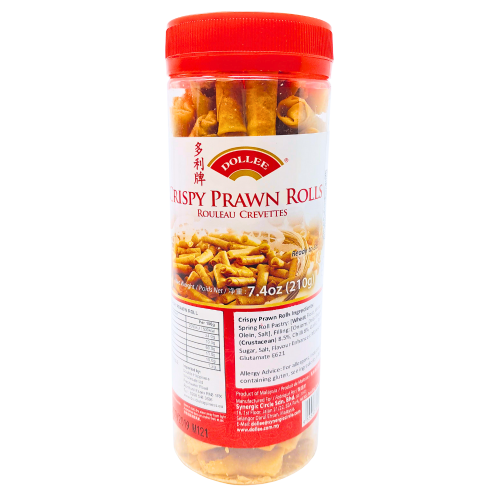 Dollee Crispy Prawn Rolls-多利牌香脆蝦米卷-210g-BISDO101
