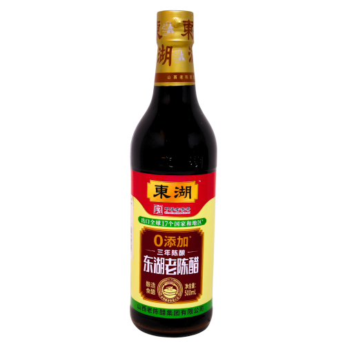 DongHu Shan Xi Gold Label 3 Year Old Vinegar-東湖金標三年老陳醋-500ml-VIN236