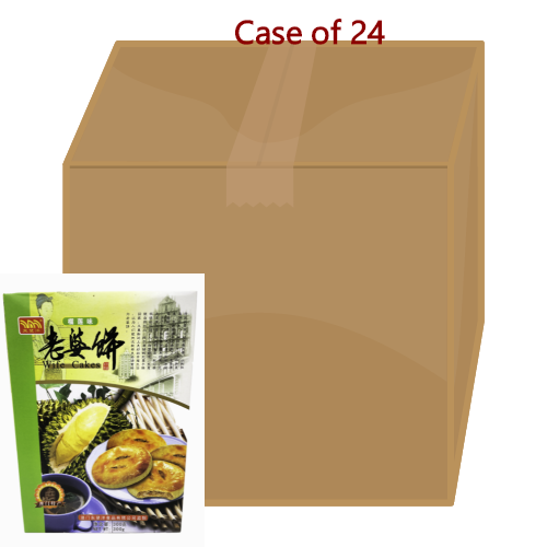 Load image into Gallery viewer, DongWangYang Wife Cakes - Durian Flavour-東望洋老婆餅 - 榴蓮味-300g-BISDWY104-24
