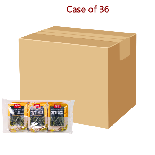 Dongwon Roasted Seaweed (Laver) - Perilla Oil-韓國烤海苔-紫蘇油-3_5g-SNACDW102-36