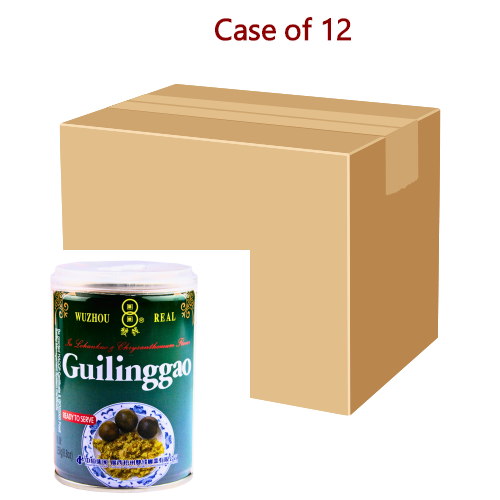 Double Coins Guilinggao - Luohankuo & Chrysanthemum-雙錢牌龜苓膏（羅漢果菊花味）-250g-DES104-12