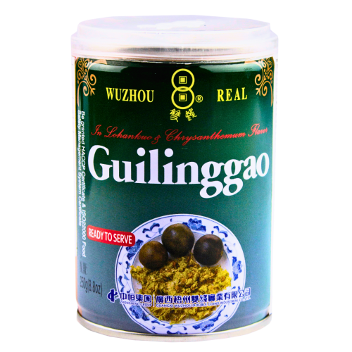 Double Coins Guilinggao - Luohankuo & Chrysanthemum-雙錢牌龜苓膏（羅漢果菊花味）-250g-DES104