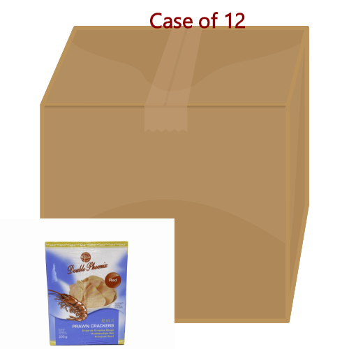 ギャラリービューアに画像を読み込む、Double Phoenix Red Prawn Crackers-雙鳳蝦片(紅色)-200g-PRA308-12

