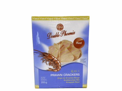 ギャラリービューアに画像を読み込む、Double Phoenix Red Prawn Crackers-雙鳳蝦片(紅色)-200g-PRA308
