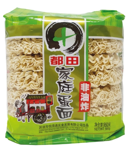 Du Tian Fine Egg Noodles-都田家庭蛋面-960g-DNOOD102