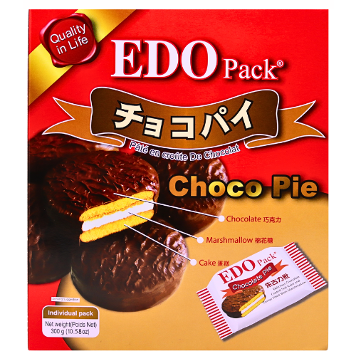 Load image into Gallery viewer, *EDO Chocolate Pie*-巧克力批-300g-SNACEDO351
