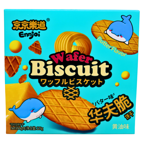 EJ Wafer Biscuit - Cream-京京樂道華夫脆 - 奶油-128g-BISEJ103