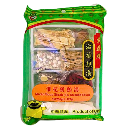 Load image into Gallery viewer, East Asia Chicken Mixed Soup Stock (For Chicken)-東亞牌淮杞堡鷄湯-120g-SOUPEA109
