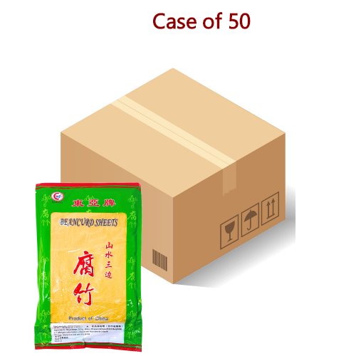 Load image into Gallery viewer, East Asia Dried Bean Curd Sheet-東亞牌山水三邊腐竹-200g-BCURD101-50
