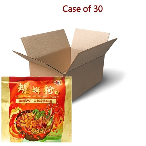 Load image into Gallery viewer, East Asia Lizhou Snail Sweet Potato Vermicelli - Hot &amp; Spicy-東亞牌柳州螺螄粉(紅薯粉)-麻辣味-330g-INEA102-30
