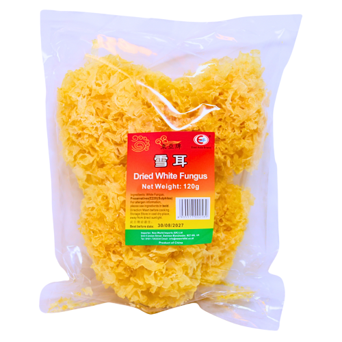 East Asia White Fungus (Natural Yellow)-東亞牌雪耳(天然黃色)-120g-SOUPEA220