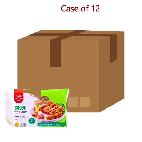 Load image into Gallery viewer, Everbest Vegetarian Chai Gor Goose-更加好齋鵝-350g-MOCK657-12
