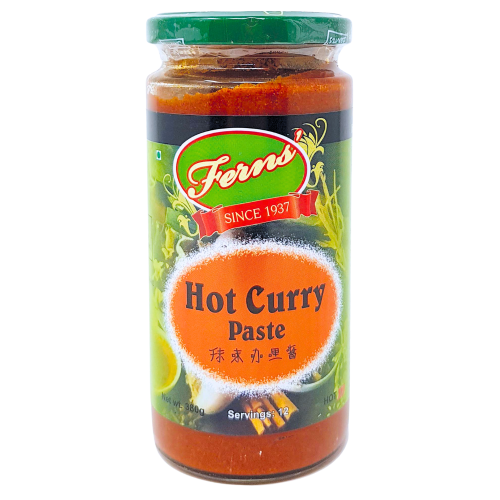 Fern's Hot Curry Paste-辣味咖喱醬-380g-CUR301A