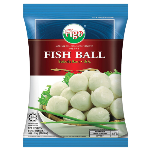 Figo White Fish Ball 1kg-飛哥牌白魚丸(大)-1kg-FBALLFG201