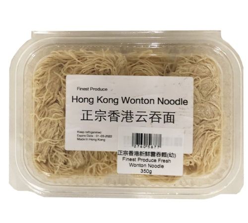 Finest Produce Fresh Wonton Noodle-正宗香港新鮮雲吞麵(幼)-290g-FNOO151