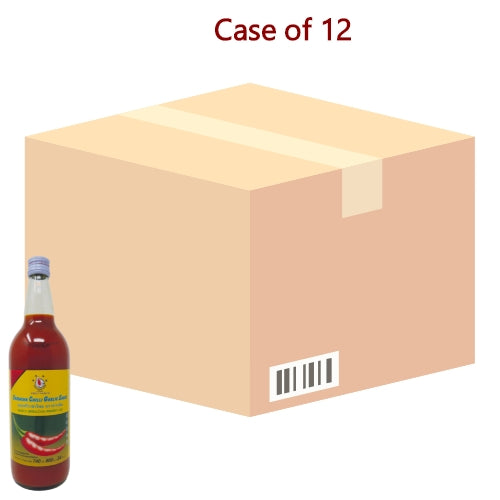 Flying Goose Sriracha Chilli Garlic Sauce (Glass)-飛鵝商標(樽裝)是拉差蒜辣醬-740ml-CHIFG109-12