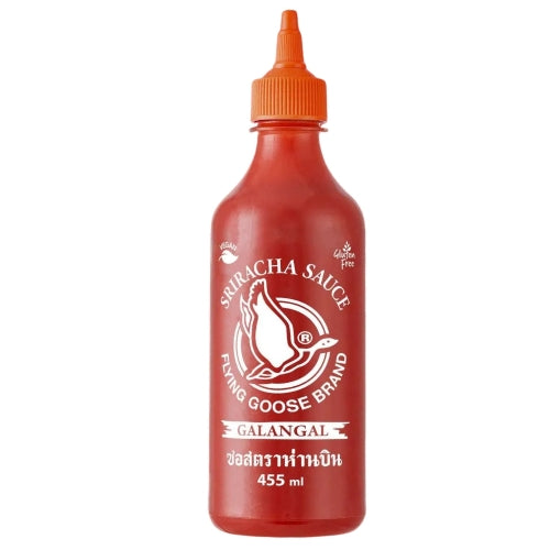 Flying Goose Sriracha Chilli Sauce - Galangal-飛鵝商標是拉差辣椒醬-南姜味-455ml-CHIFG108