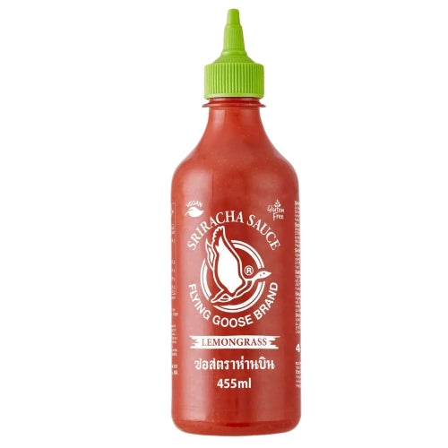 Flying Goose Sriracha Chilli Sauce - Lemon Grass-飛鵝商標是拉差香茅辣椒醬-455ml-CHIFG107