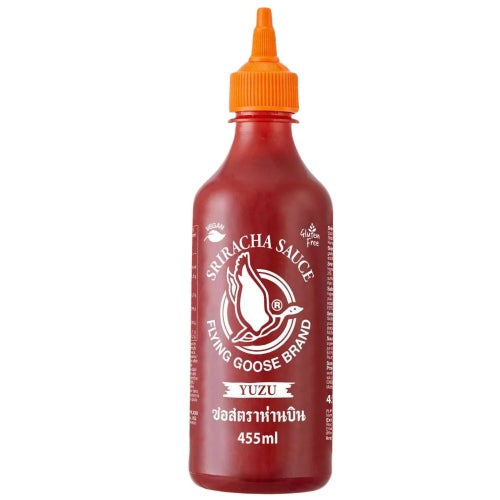 Flying Goose Sriracha Chilli Sauce - Yuzu-飛鵝商標是拉差辣椒醬-柚子味-455ml-CHIFG131