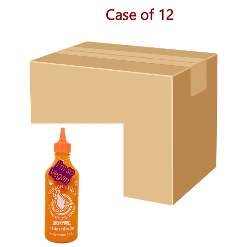 Load image into Gallery viewer, Flying Goose Sriracha Mayo Vegan 455ml-飛鵝商標是拉差蛋黃醬-455ml-CHIFG113-12
