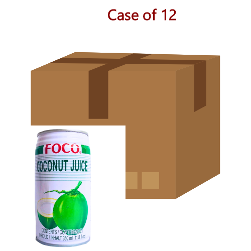 Foco Coconut Juice with Pulp-泰國椰子水-350ml-DRIF102-12