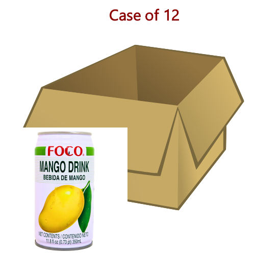 Foco Mango Juice-泰國芒果汁-350ml-DRIF104-12