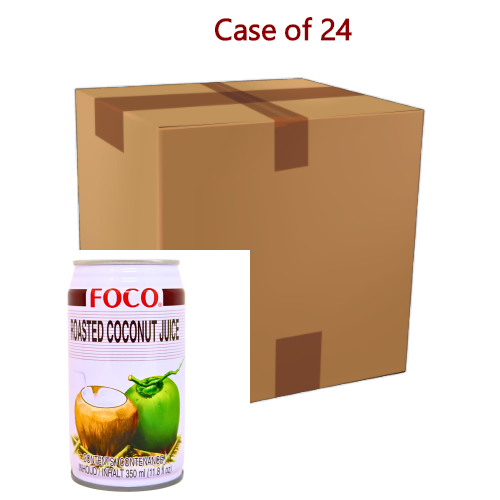 Load image into Gallery viewer, Foco Roasted Coconut Juice-泰國果肉烤椰汁-350ml-DRIF103-24
