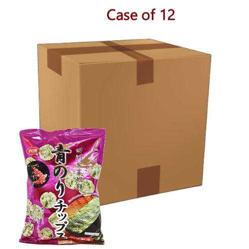 Load image into Gallery viewer, Four Seas Seaweed Prawn Crackers-四洲紫菜蝦餅-80g-SNACFS109A-12
