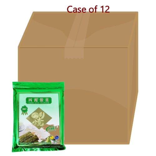Four Seas Seaweed - Wasabi-四洲芥末味紫菜-50_75g-SNACFS106-12